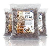 UKGROW Superior 5L Expanded Clay Pebbles - Premium Horticultural Ceramsite for Exceptional Plant Growth
