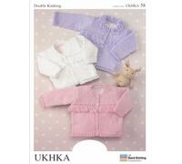 UKHKA/58 | Cardigan Child Double Knitting Pattern by UK Hand Knit Assoc