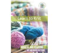 UKHKA Learn To Knit Booklet Basic Pattern Guide Book