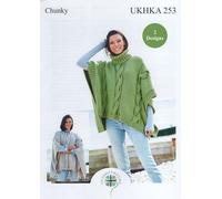 UKHKA Women's Knitting Pattern, Multicolor, 18