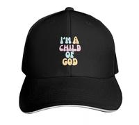 UKHQFED Classic Versatile Baseball Cap Child of God Collection Tactical Cap Hood Men's Big Size hat Women Beach Fashion Men's PLeisure Sports Gifts