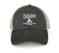 UKHQFED Classic Versatile Baseball Cap Funny Cycling Mountain Bike Biking Sayings Hat Man for The Sun Sports Cap Sun caps Rave for Girls Men's PLeisure Sports Gifts