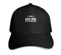 UKHQFED Classic Versatile Baseball Cap Mens It's Not A Dad BOD It's A Father Figure Funny Gift Sun hat Trucker Hat Golf Hat Golf Men Women's PLeisure Sports Gifts