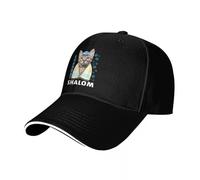 UKHQFED Classic Versatile Baseball Cap Shalom Shabbat Juif Amusant Avec Kippa Caps Men's Caps Cap for Men Caps for Men Summer 2025 PLeisure Sports Gifts