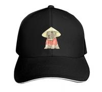 UKHQFED Classic Versatile Baseball Cap Shar Pei on The Great Wall Snapback Cap |-F-| Kids Hat Women's Hats 2025 Men's PLeisure Sports Gifts