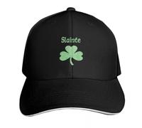 UKHQFED Classic Versatile Baseball Cap Slainte Cheers Health Shamrock St. Patricks Day Irish Ireland Celtic Fishing caps Man Men Luxury Women's PLeisure Sports Gifts