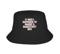UKHQFED Fisherman Cap I was Supposed to Marry A Backstreet BOY Bucket Hat Summer Trendy for Unisex Harajuku Graphic Sun Hats PLeisure Sports Gifts