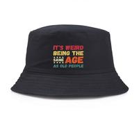 UKHQFED Fisherman Cap It's WEIRDBEING The SAMEAGE ASOLD People Unisex Outdoor Fisherman Hat, Solid Color Sun Hat, Fashionable Sun Hat, PLeisure Sports Gifts
