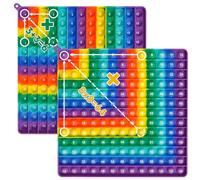 UKHRUL Times Table Poppet, Multiplication Pop It 12x12 & 12+12 Addition Pop It Maths, Double Sided Math Sensory Classroom Times Tables Toy for Preschool Learning Games, Stress and Anxiety Relie