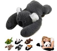 Ukisisi Weighted Panda Plush Toy,Red Panda Plush,Sloth Weighr,Weighted Animal,Weight Animals, For Anxiety Adult,Animals, Soft Toy For Stress Relief & Calming, Cuddly Anxiety (F,30CM)