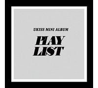 UKISS PLAY LIST Mini Album A Version CD+1p Mini Poster On Pack+88p PhotoBook+2p PhotoCard+1p Message Card+Tracking Sealed