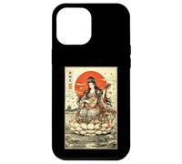 Ukiyo-e Benzaiten Japanese Mythology Buddhist Goddess Case for iPhone 12 Pro Max