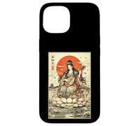 Ukiyo-e Benzaiten Japanese Mythology Buddhist Goddess Case for iPhone 15