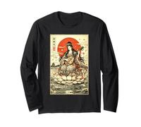 Ukiyo-e Benzaiten Japanese Mythology Buddhist Goddess Long Sleeve T-Shirt