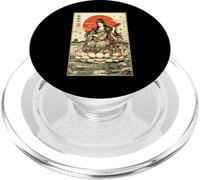 Ukiyo-e Benzaiten Japanese Mythology Buddhist Goddess PopSockets PopGrip for MagSafe