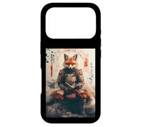 Ukiyo-e Japanese Woodblok Art Samurai Fox Warrior Case for iPhone 17 Pro