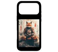 Ukiyo-e Japanese Woodblok Art Samurai Fox Warrior Case for iPhone 17 Pro Max