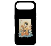 Ukiyo-e Kimono Fan Cherry Blossom Waves Japanese Art Case for iPhone Air