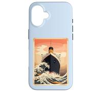 Ukiyo-e Ocean Liner Great Wave RMS Titanic Vintage Art Case for iPhone 16
