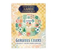 UKIYO-E STYLE KAMON COLORING BOOK