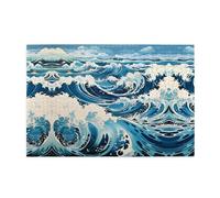 Ukiyo-e style waves 1000 Piece Puzzle With Stylish Prints That Stimulates Creativity Concentration And Hands On Skills