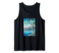 Ukiyo-e T-Shirt, Mt. Fuji, Nihonga, Print, Masterpiece, Art, Painting, Men's, Women's, Interesting Clothes, Fine Arts, Gift, Funny Tank Top