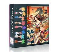 Ukiyoe Jigsaw Puzzles for Adults 1000 Pieces, Japanese Style Beautiful Women Painting Puzzles 1000 Piece, Difficult Impossible Challenges, 19.5 x 27.5 Inch