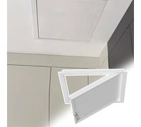 Ukkajovlex Attic Access Door 15x15cm~86x86cm White Ceiling Utility Hatch And Wall Access Panel For HVAC Ductwork Plumbing Electrical Network Paintable(22x22in/56x56cm)