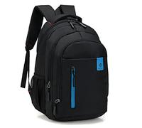 UKKD school bag Backpacks For Teenage Girls And Boys Backpack School Bag Kids Bags Polyester Fashion School Bags-2 Blue