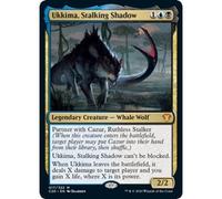 Ukkima, Stalking Shadow (foil) | Commander 2020