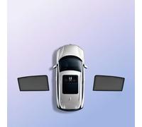 Uklal 5Pcs Car Side Window Shades, For Mercedes-Benz GLA 2015-2019 magnet Front Rear Windshield SunShades Privacy Curtains UV Protection Auto Accessories,B/ 2pcs Rear Side Windows