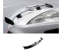 Uklal Car ABS Rear Spoiler, For BMW X4 X4M F26 F98 G02 20i 20d 30i 30d M40i M40d X4M Rear Wing Bumper Diffuser Antiscratch Spoiler Tail Wing Decoration Accessories,B/Glossy Black