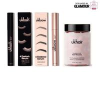 UKLASH Eyelash EyeBrow Hair Growth Vitamin Trio - Trio Bundle