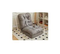 UKLULUAMZ Pet Couch Recliner, Foldable Floor Sofa Human Dog Bed, 5 Gear Adjustment Adult Size Dog Bed for Humans, Bedroom Lounge Chair Lazy Chair (Dark Gray 60cm)