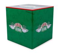Ukonic Friends Central Perk Tin Storage Box Cube Organizer with Lid | 4 Inches