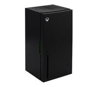 Ukonic Xbox Series X Replica Mini Fridge, 8-Can Cooler, AC/DC Powered, Thermoelectric, Portable Storage for Snacks and Drinks, Gamer Essential