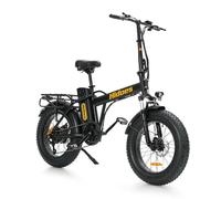 UKOOR F3 Electric Bicycle,250W High-power Motor,Max Speed of 25 Km/h,20 * 4.0”All-terrain Tyres,48V 13Ah Removable Battery,Pure Electric Range of 35km,Charging Time of 5-7 Hours,Commuting.