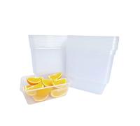 UKPackEase - 750ml Plastic Food Containers with Lids - BPA-Free Reusable PP Takeaway Food Containers - Microwave & Freezer Safe - Ideal for Takeaway, Restaurants, Catering & Home Storage (50 pack)