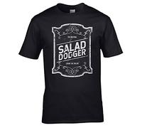 UKPrintwear The Original Salad Dodger T-Shirt (Black, 4XL)