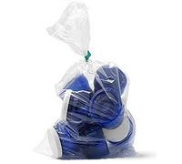 UKPS 1000 Small/Large Clear Polythene Plastic Storage Bags Size 12 x 15 300x375mm 120 Gauge / 30 Micron - Suitable For Food Use