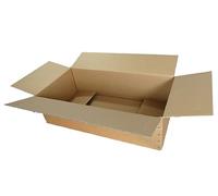 UKPSOLTD 1 x Extra Large XL Double Wall Cardboard Packing Box - 910mm Length x 455mm Depth x 255mm Height Twin Wall Packaging Shipping Delivery Carton