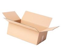 UKPSOLTD 10 x Medium Size Cardboard Packing Boxes - 300 x 230 x 100mm Corrugated Packaging Shipping Delivery Cartons