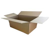 UKPSOLTD 50 x Double Wall Cardboard Packing Boxes - 450 x 350 x 160mm RM Postal Service NEW Maximum Small Parcel PIP External Size - Corrugated Packaging Shipping Cartons