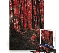 Ukraine Autumn Forest Jigsaw Puzzle for Adults 1000 Pieces Mind Exercise Pleasant Leisure Exact Cut Birthday Present (38x26cm)