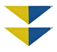 Ukraine Dog Bandana 2Pcs Dog Bibs Puppy Birthday Bandana Scarf Accessories for Small Large Cat Pets Bandana