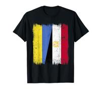 Ukraine Egypt Half Flag Ukrainian Egyptian Heritage T-Shirt