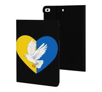 Ukraine Flag Heart Dove Case Compatible for ipad Mini 1/2/3/4/5 (7.9in) Tablet Cases Stand Protective Cover with Sleep/Wake