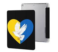 Ukraine Flag Heart Dove Case Compatible for IPAD Pro (10.5in) /IPAD Air3(10.5in) Tablet Cases Protective Stand Cover