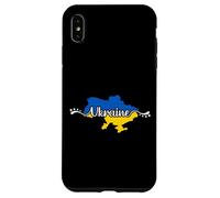 Ukraine Flag Map Country Patriot Nation Support Ukraine Case for iPhone XS Max