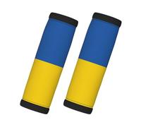 Ukraine flag print luggage handles, easy to install, help you identify your luggage